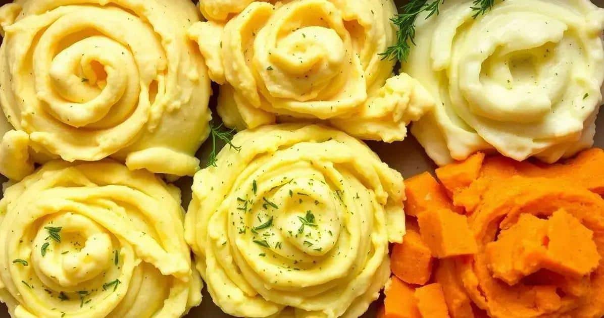 Variações do Purê de Batatas Fácil