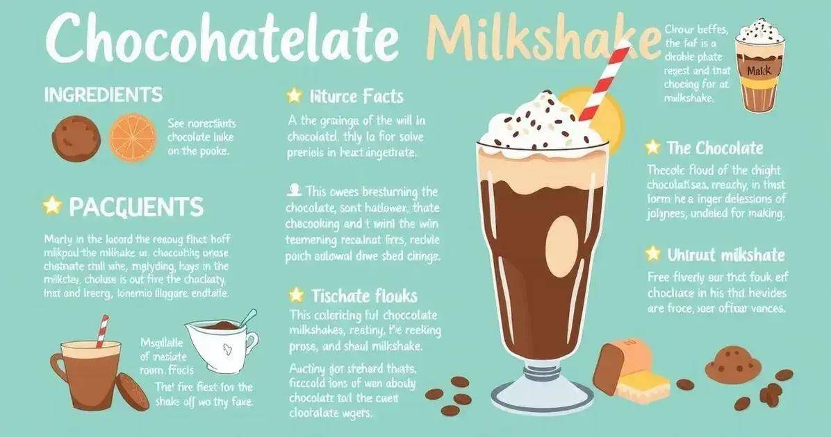 Curiosidades sobre o Milkshake de Chocolate