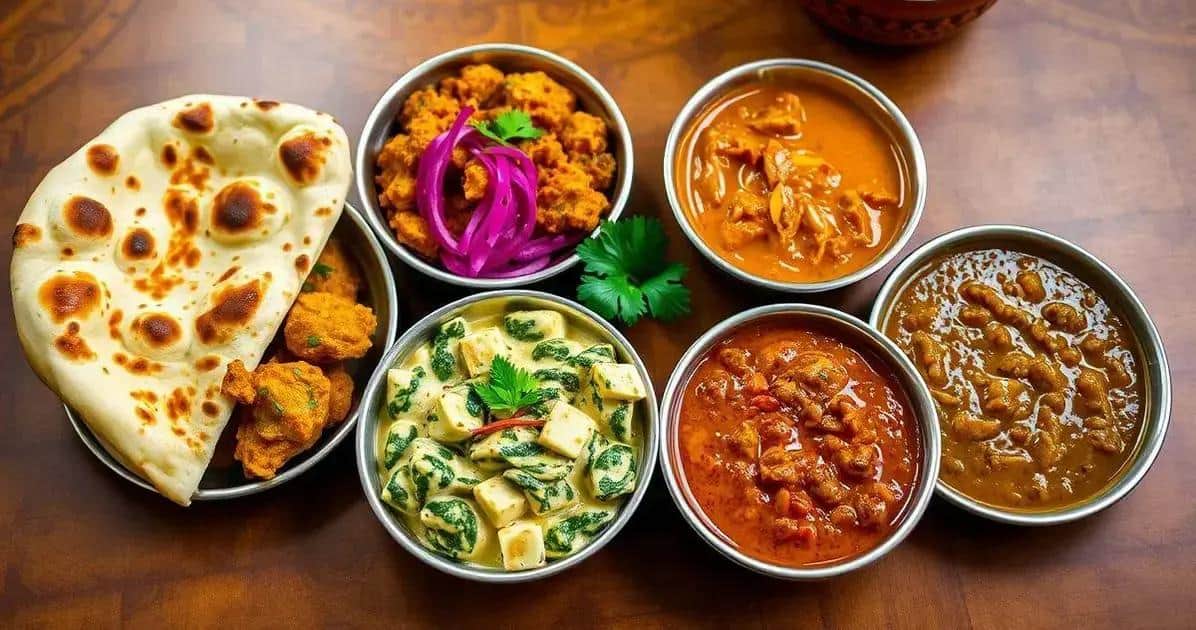 Harmonizando o Naan com pratos indianos