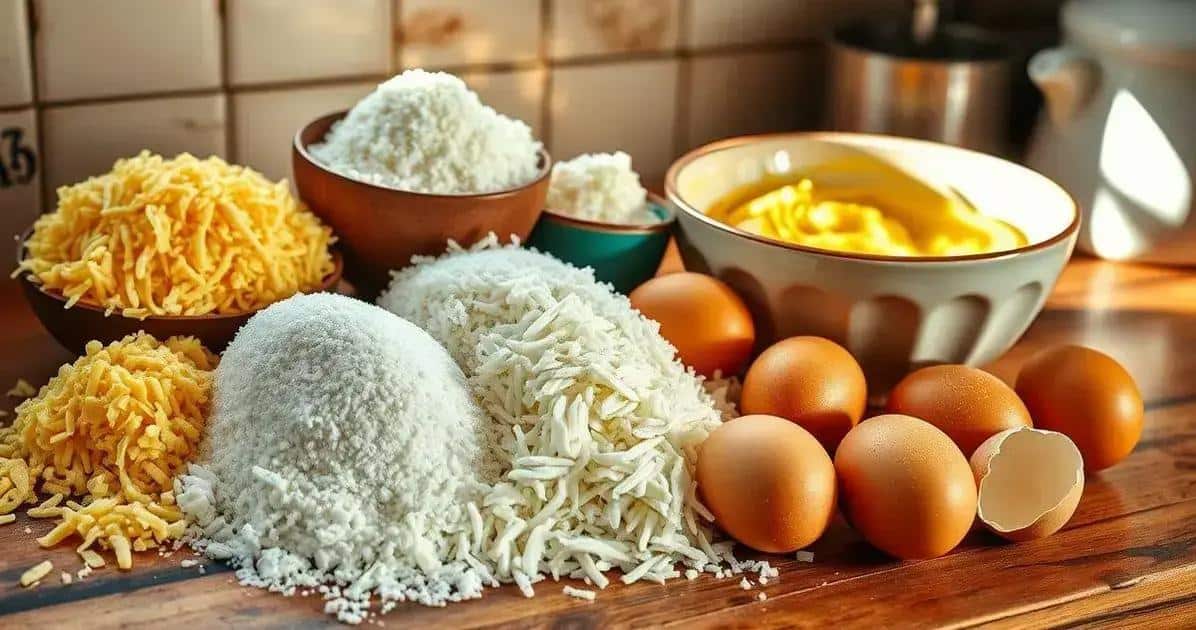 Ingredientes da Queijadinha