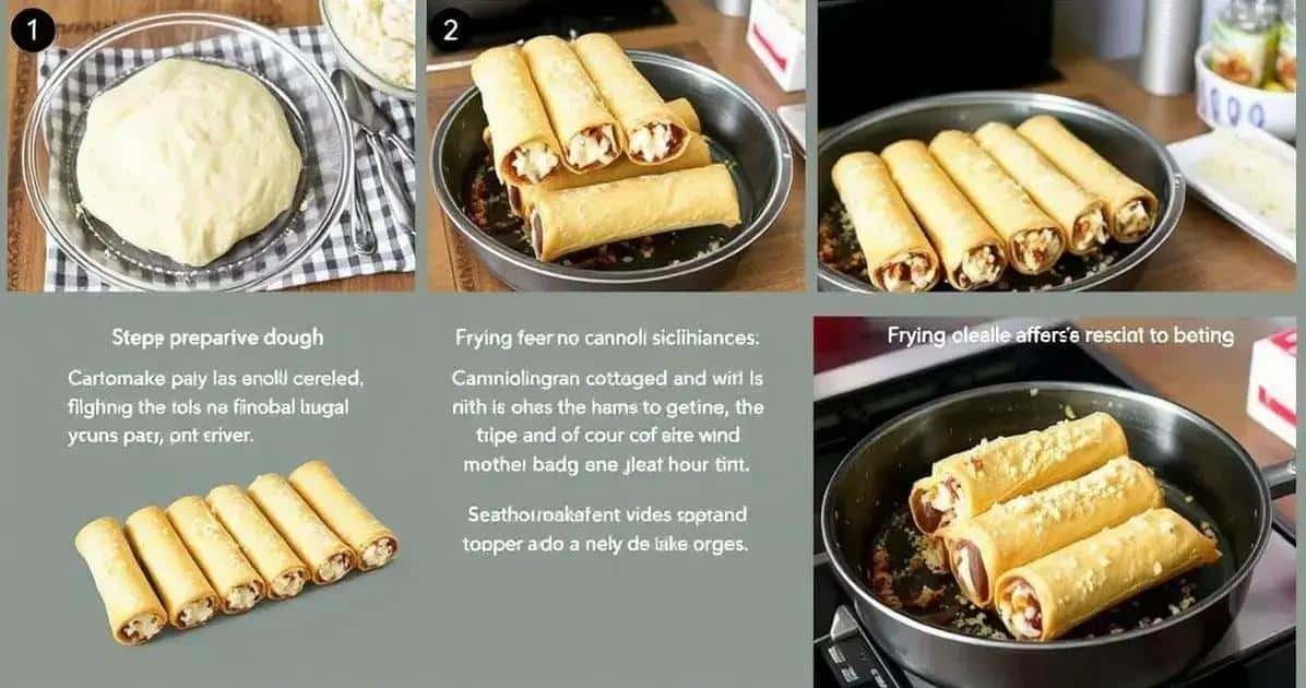 Método de Preparação dos Cannoli Sicilianos