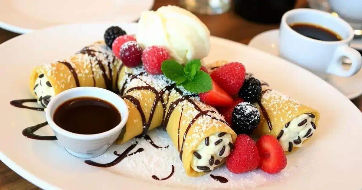 Sugestões de Acompanhamentos para Cannoli Sicilianos