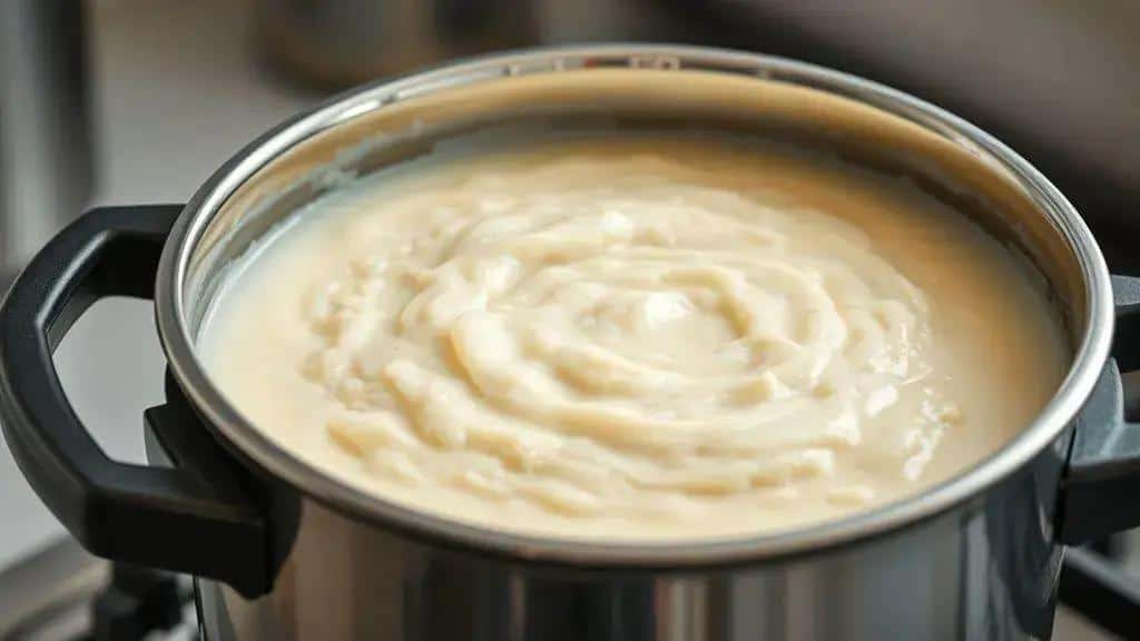 Arroz Doce Cremoso na Panela de Pressão