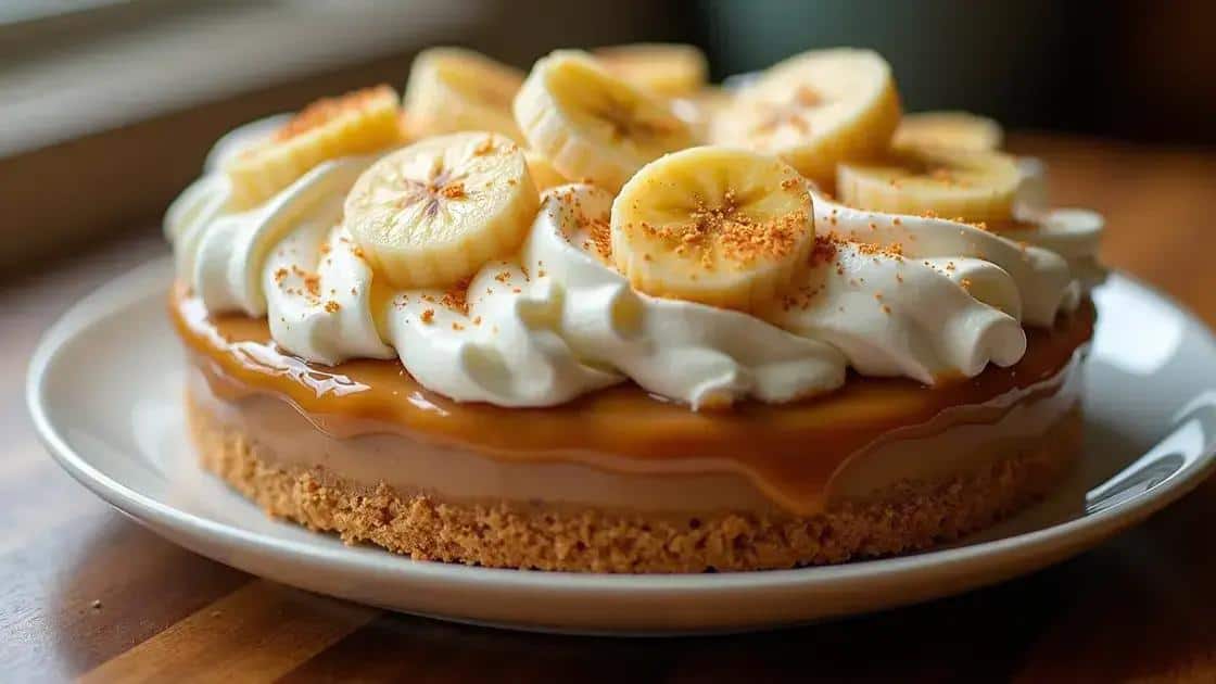 Banoffee Pie com Doce de Leite