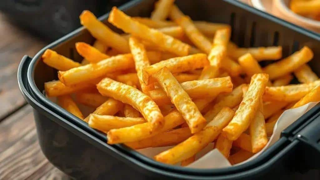 Batata Frita Sequina na Air Fryer