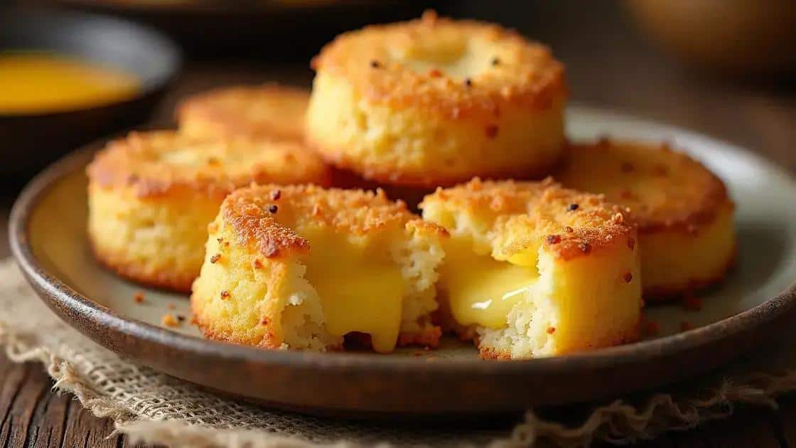 Biscoito de Queijo Frito