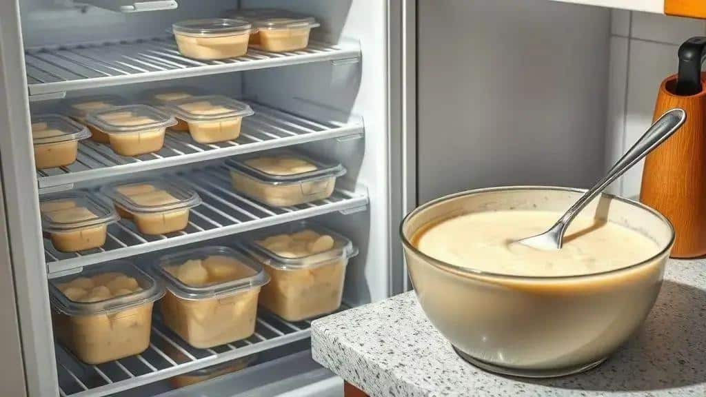 Como armazenar e aproveitar sobras da canjica