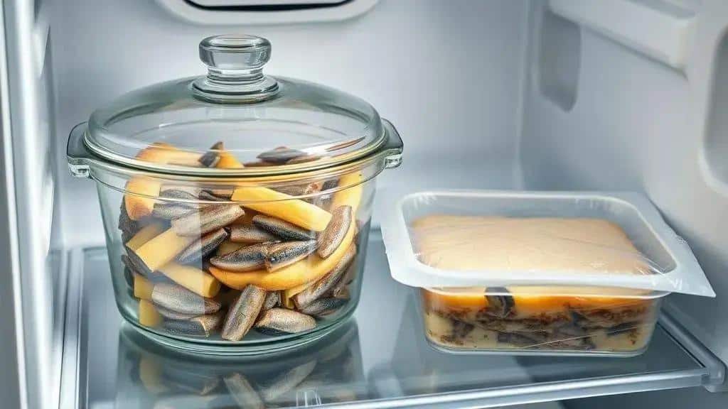 Como armazenar e conservar a torta de sardinha