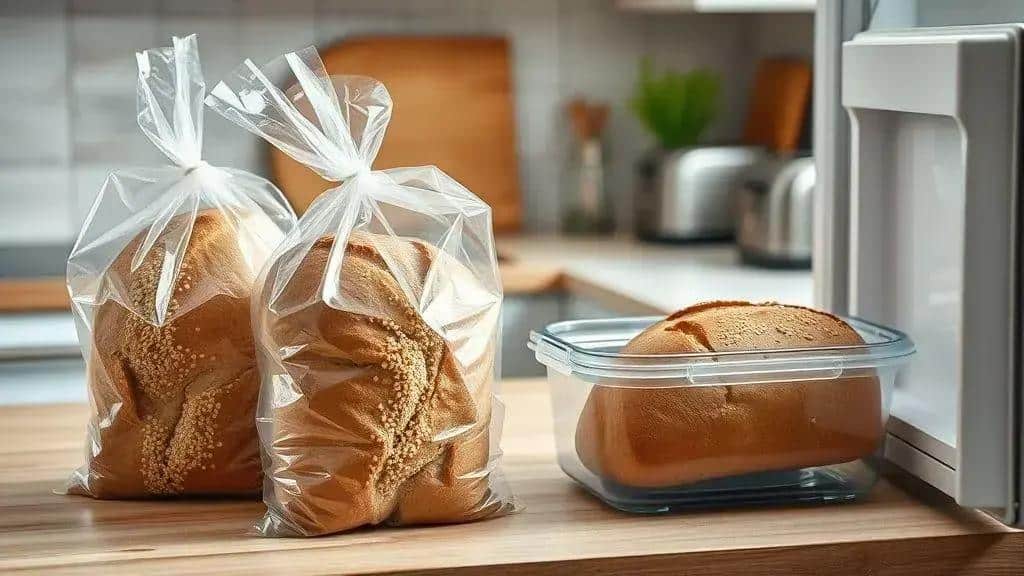 Como armazenar e conservar o pão com gergelim
