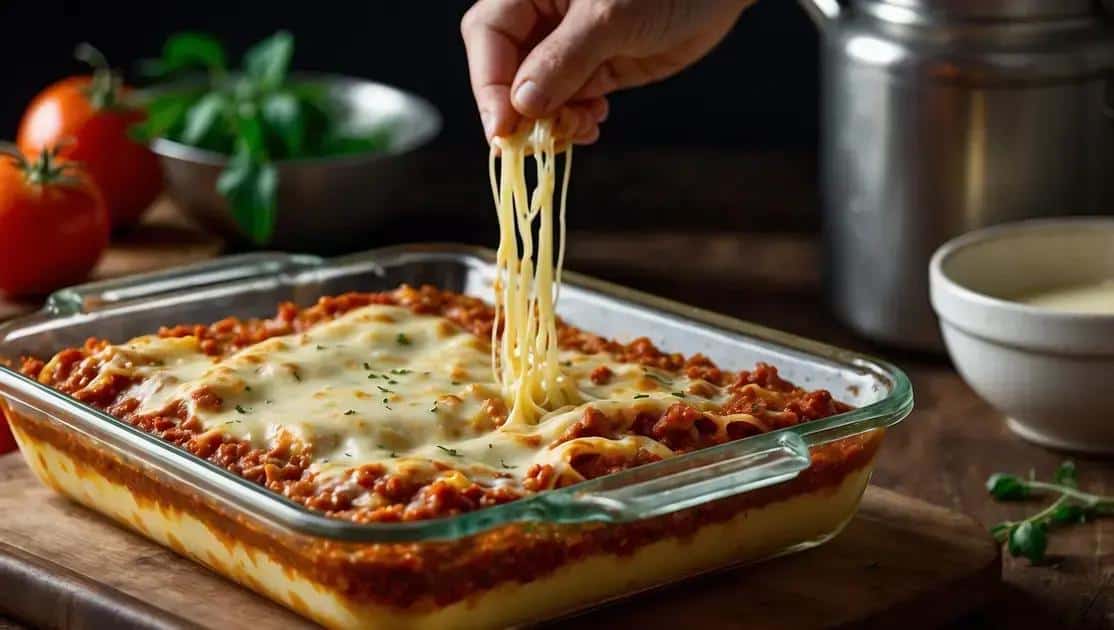 Como preparar a lasanha à bolonhesa passo a passo