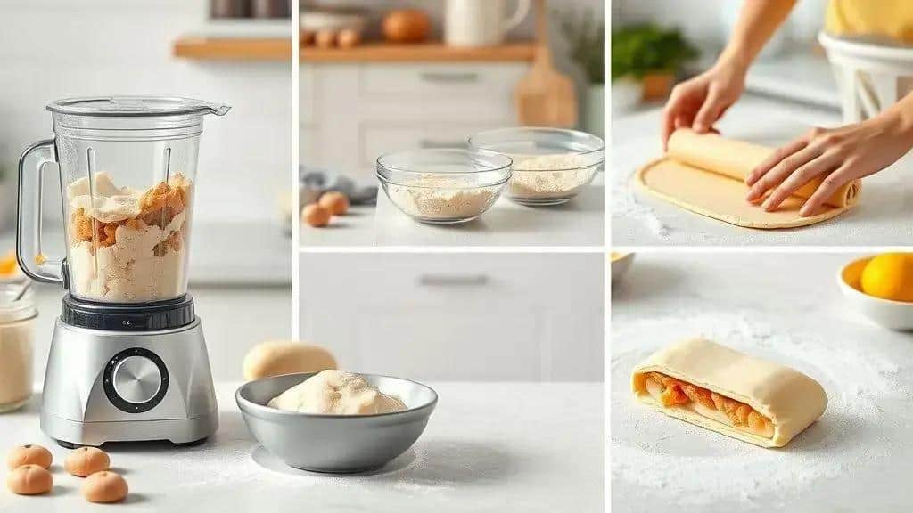 Como preparar a massa de pastel de liquidificador