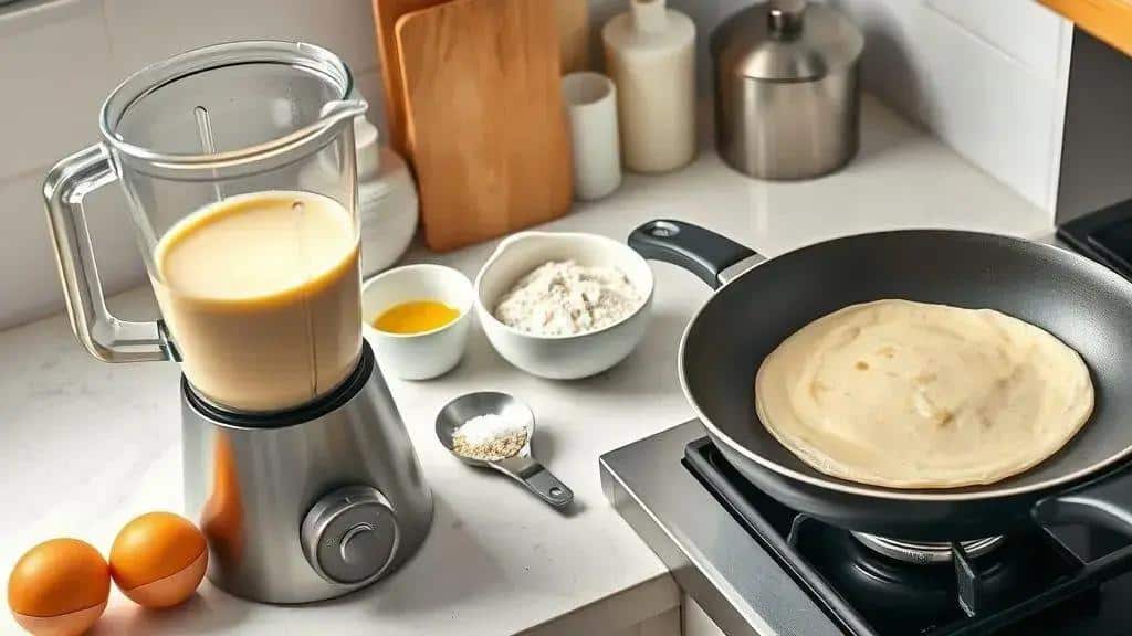 Como preparar a massa perfeita no liquidificador