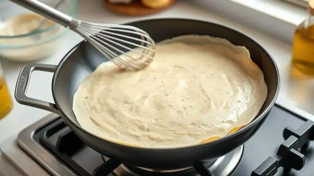 Como preparar a massa perfeita para panqueca salgada
