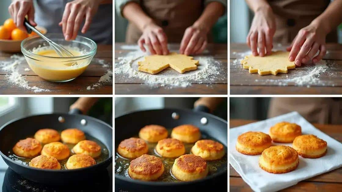 Como preparar biscoito de queijo frito passo a passo