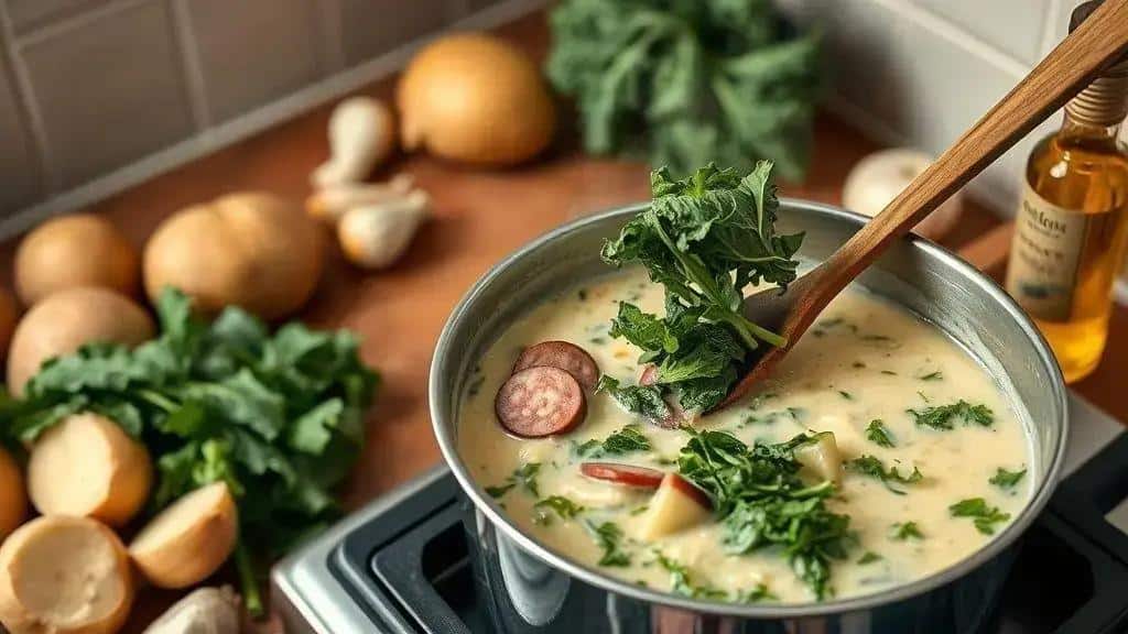 Como preparar caldo verde passo a passo