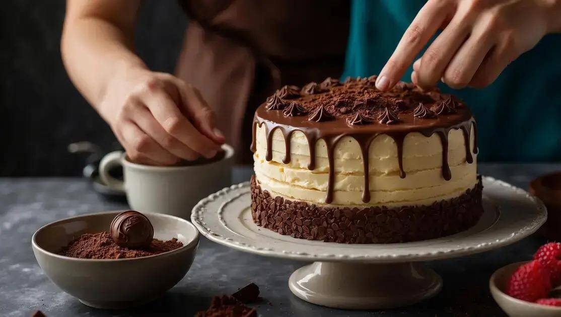 Como preparar o bolo de aniversário recheado com brigadeiro passo a passo