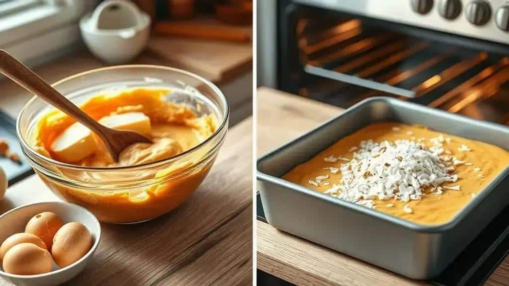 Como preparar o bolo de batata doce com coco passo a passo Como preparar o bolo de batata doce com coco passo a passo