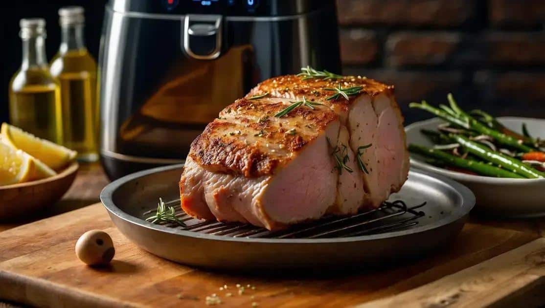 Como preparar o lombo de porco na air fryer passo a passo