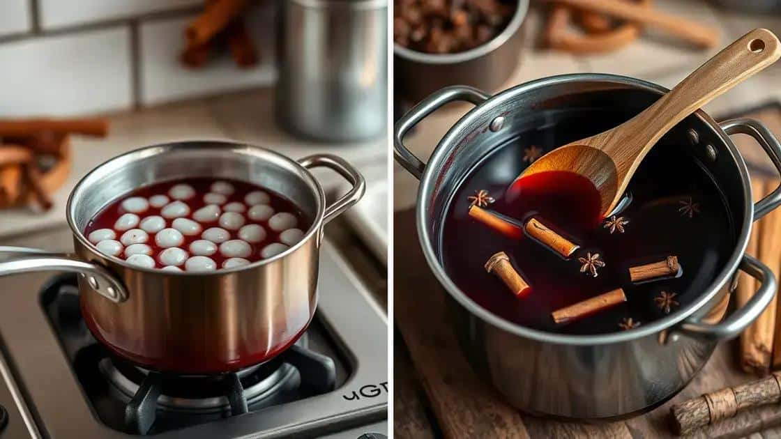 Como preparar o sagu de vinho com cravo e canela