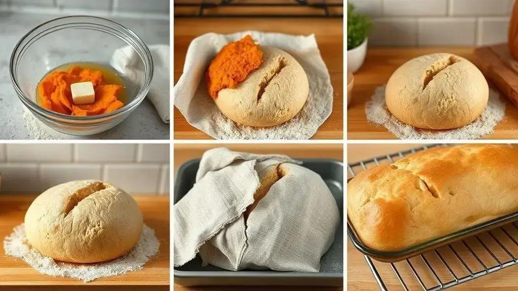 Como preparar pão de batata doce fit passo a passo
