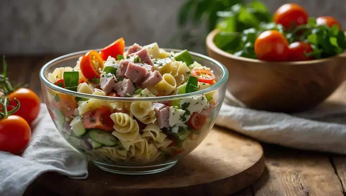 Dicas e variações para enriquecer sua salada de macarrão
