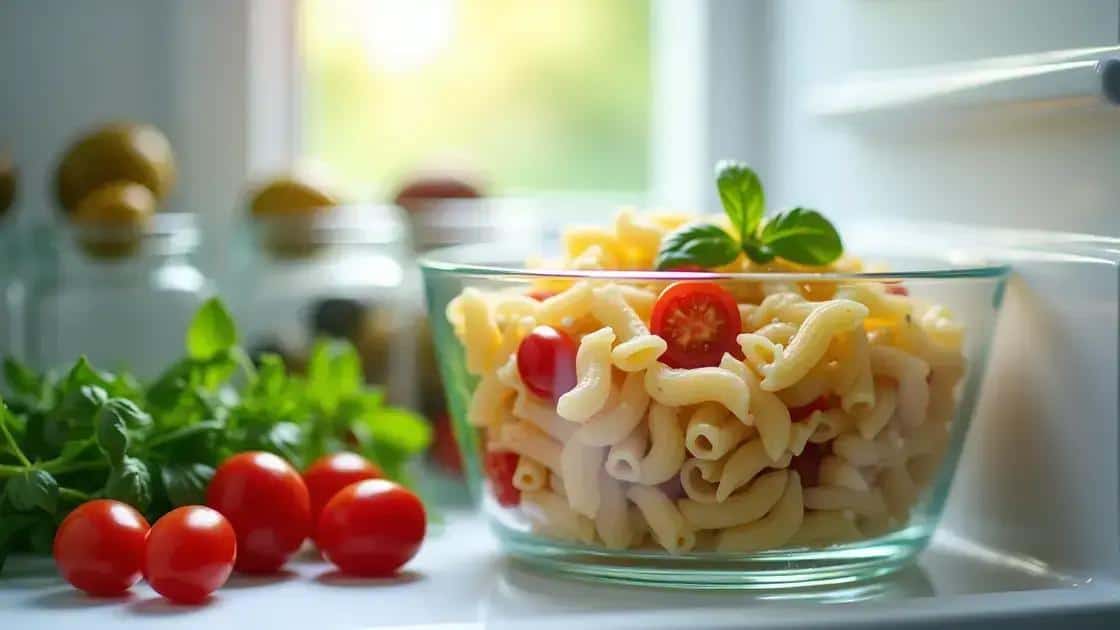 Dicas para conservar e servir a salada de macarrão no verão