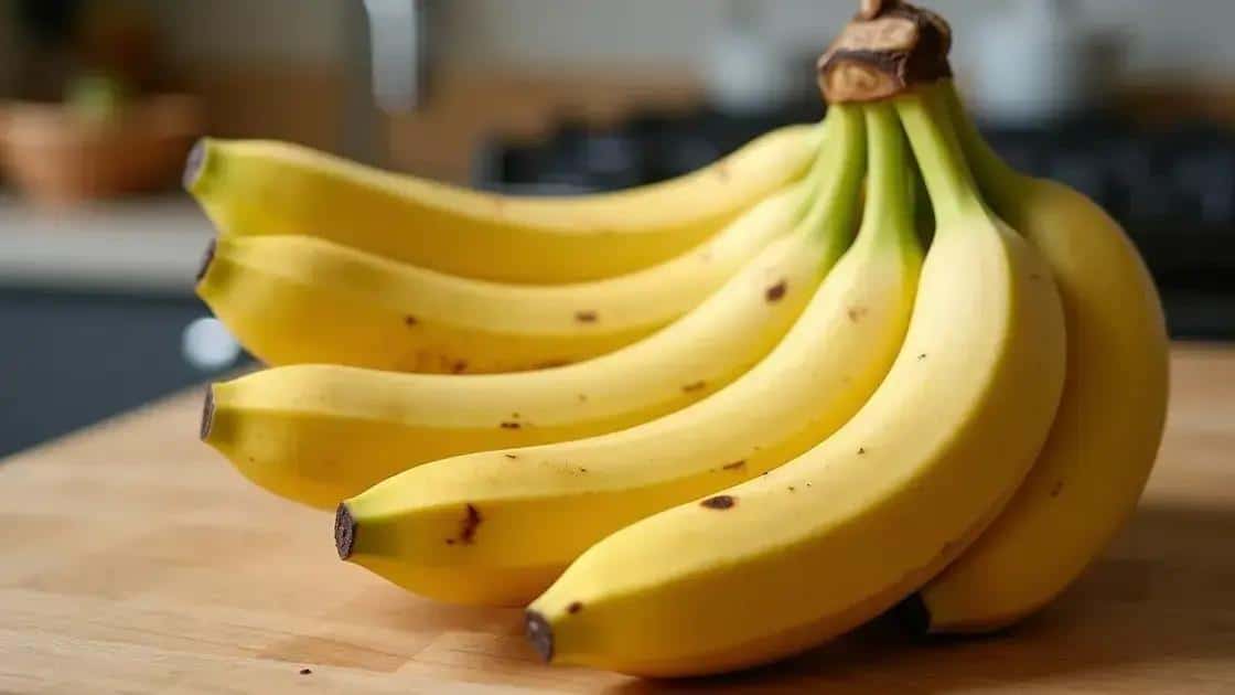 Dicas para escolher as bananas ideais