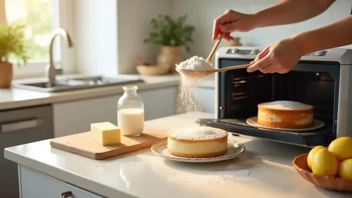 Dicas para garantir a maciez do bolo