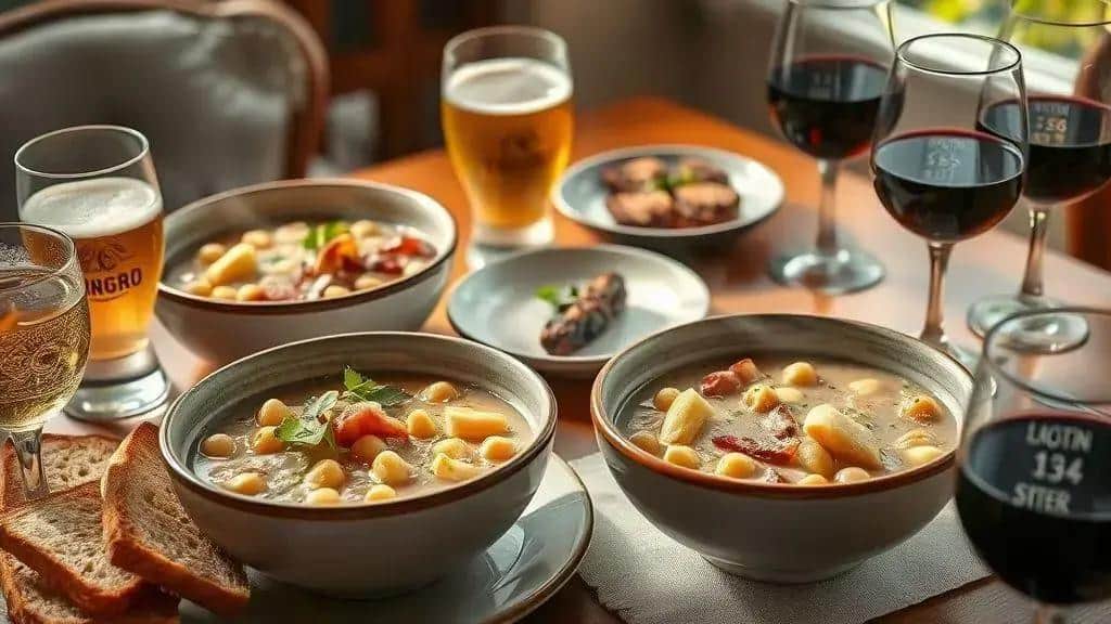 Dicas para servir e harmonizar o caldinho de feijão