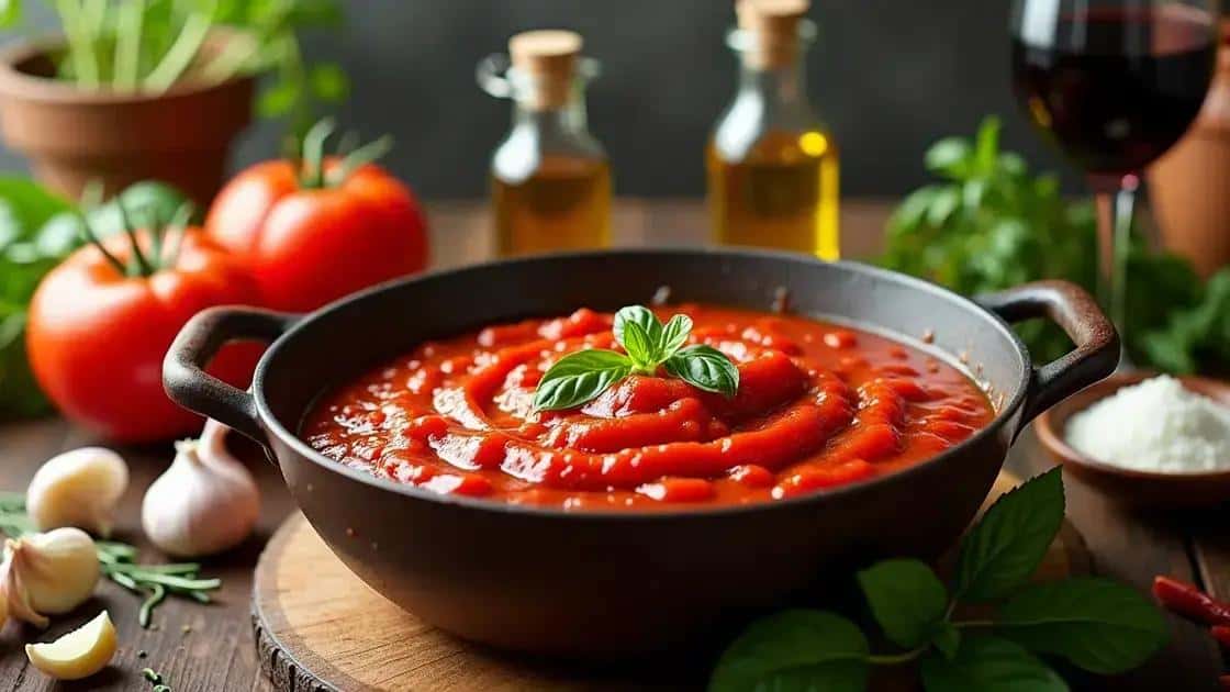 Dicas para um molho de tomate mais saboroso