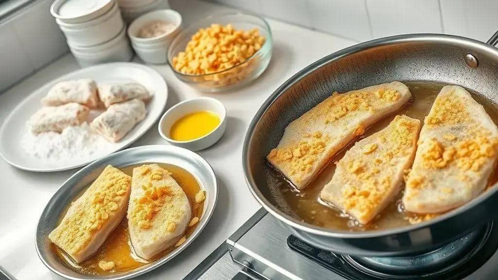 Erros comuns ao preparar filé de peixe empanado e como evitá-los