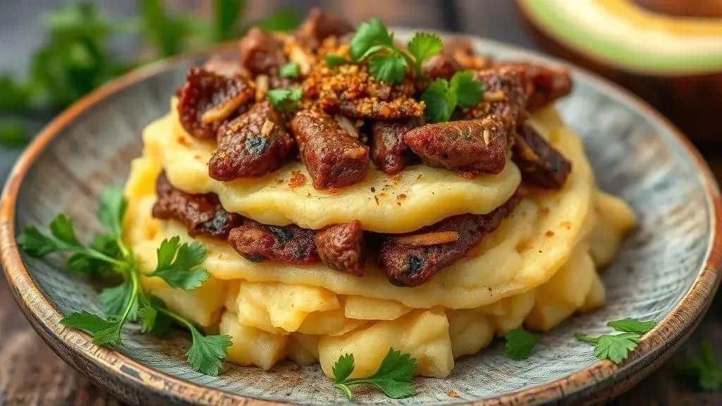 Escondidinho de Carne de Soja