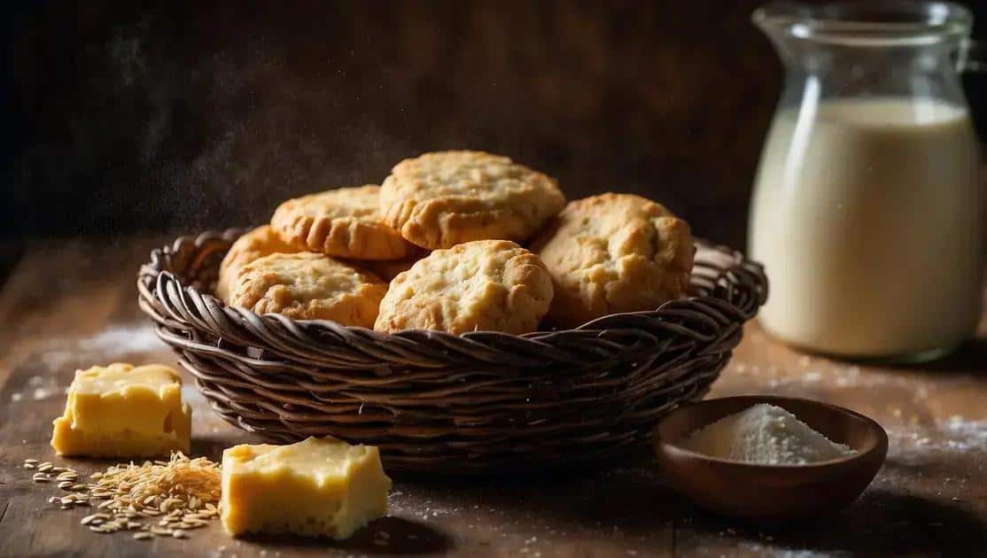 Ingredientes do biscoito de leite condensado na air fryer