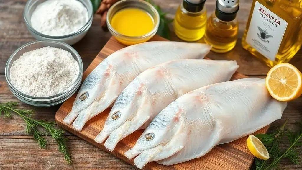 Ingredientes do filé de peixe à milanesa Ingredientes do filé de peixe à milanesa