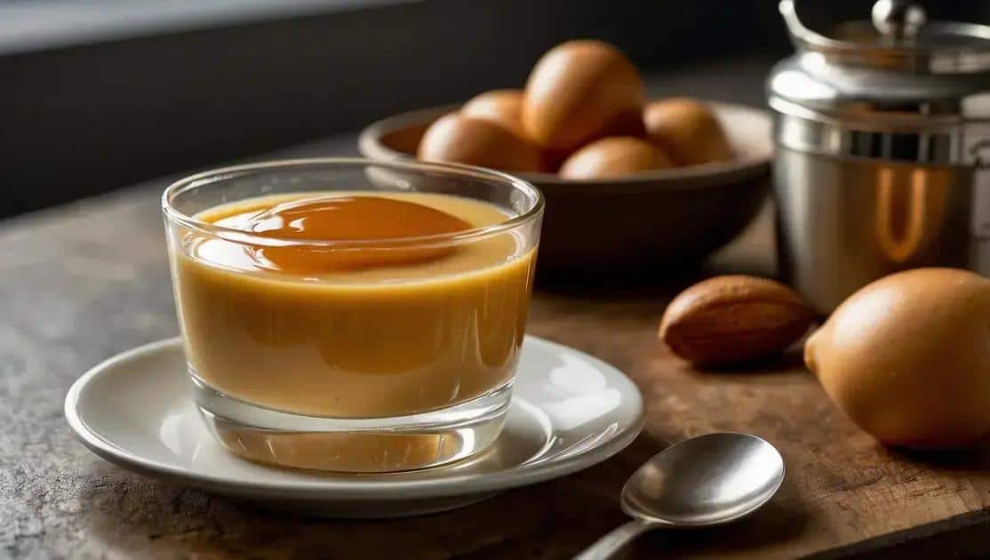Ingredientes do pudim de leite de liquidificador