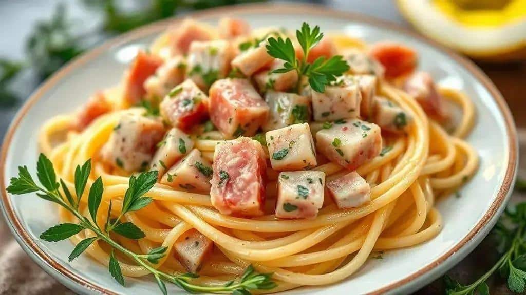 Macarrão com Atum Simples e Rápido