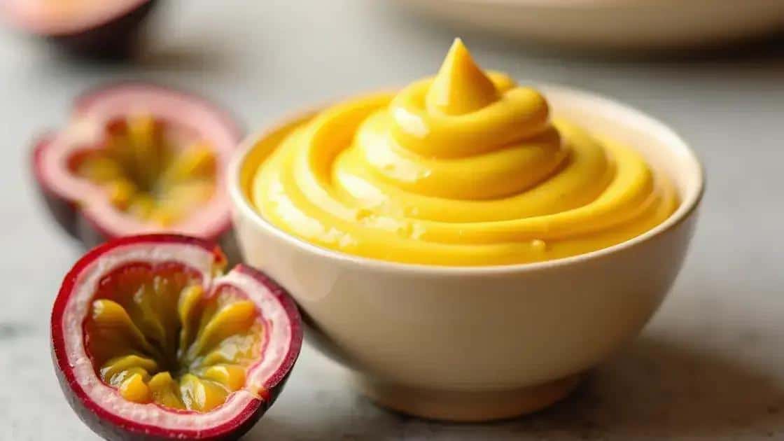 Mousse de Maracujá Cremoso e Fácil