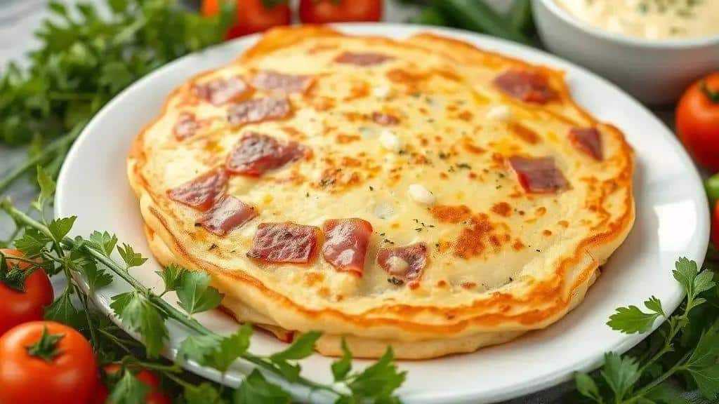 Panqueca Salgada de Micro-ondas