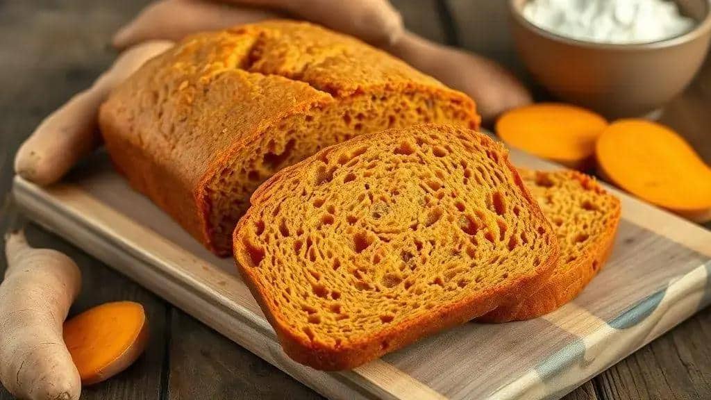 Pão de Batata Doce Fit 9 Pão de Batata Doce Fit