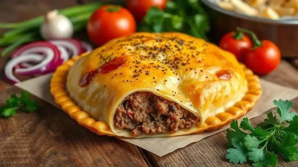 Pastel de Carne de Feira Caseiro