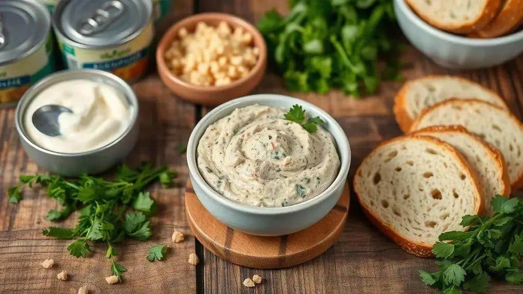 Patê de Atum para Lanche Rápido