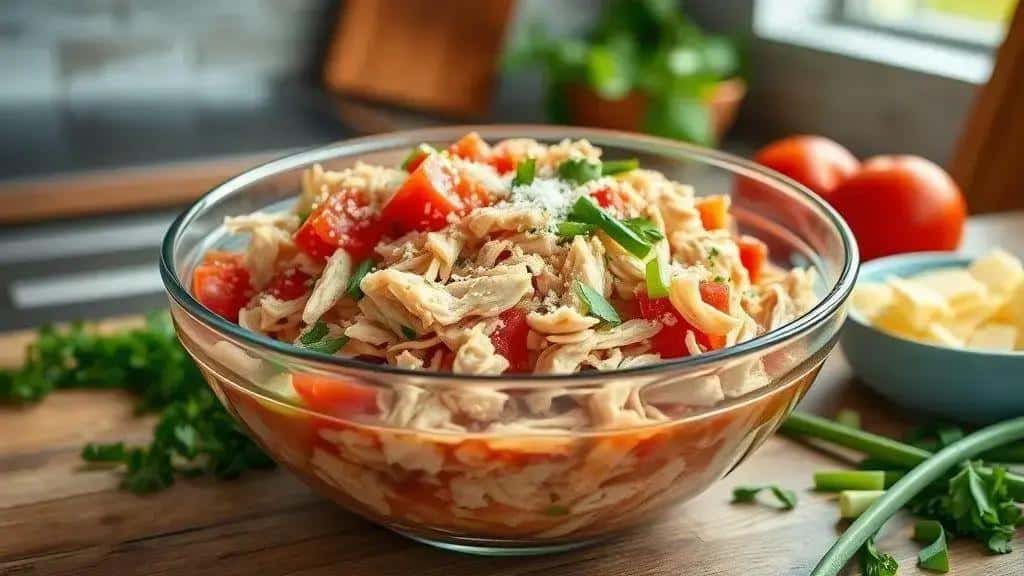 Recheio perfeito para a torta de frango