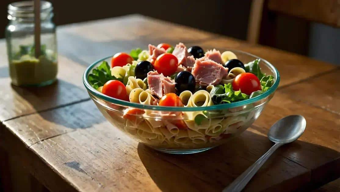 Salada de Macarrão com Atum