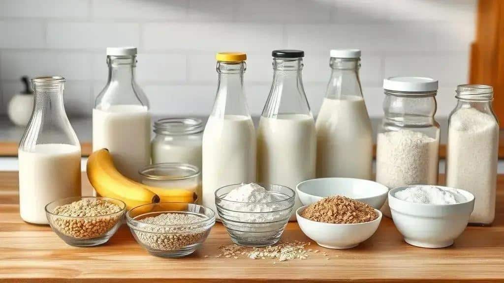 Substituições comuns nos ingredientes veganos