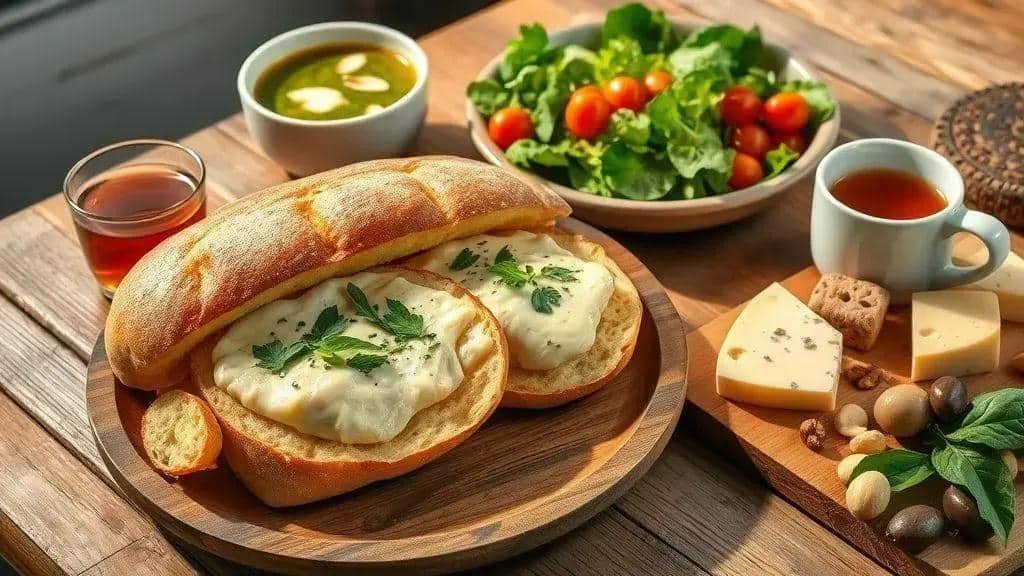 Sugestões de acompanhamento para o pão de batata recheado