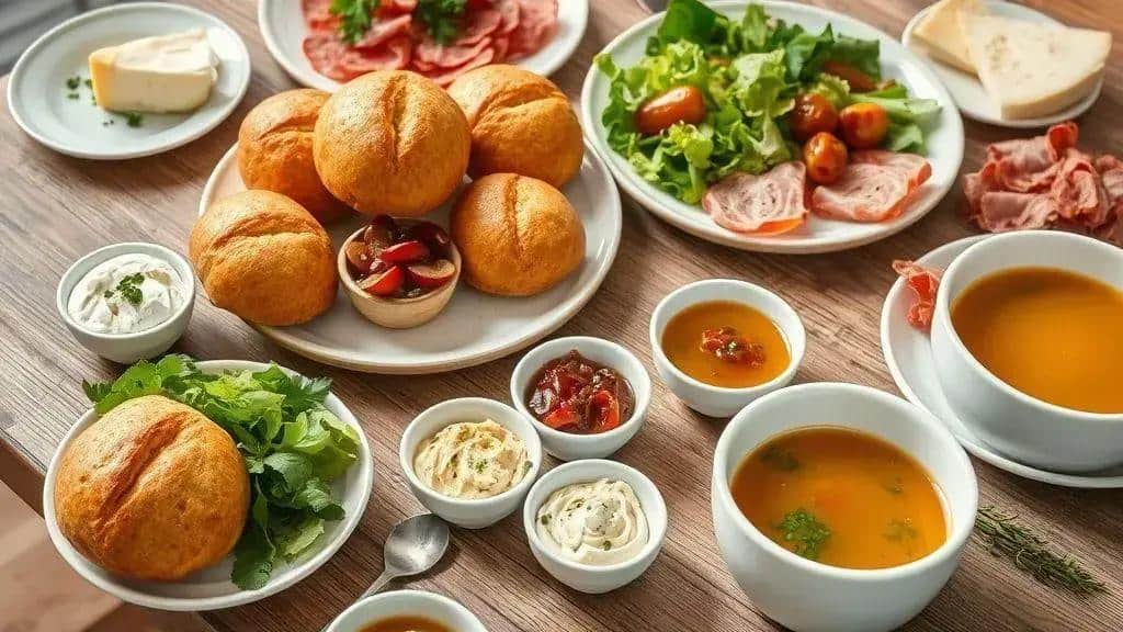 Sugestões de acompanhamentos para o pãozinho de cenoura