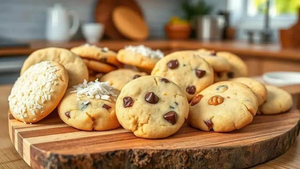 Variações do biscoito de leite condensado