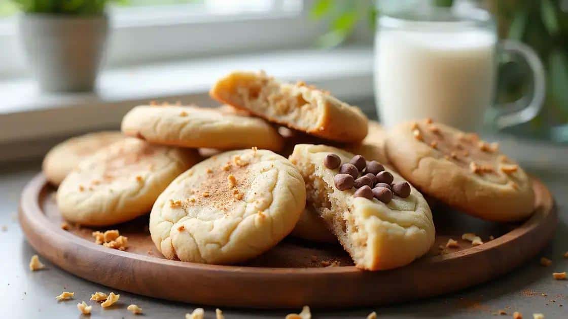 Variações do biscoito de leite de coco vegano Variações do biscoito de leite de coco vegano
