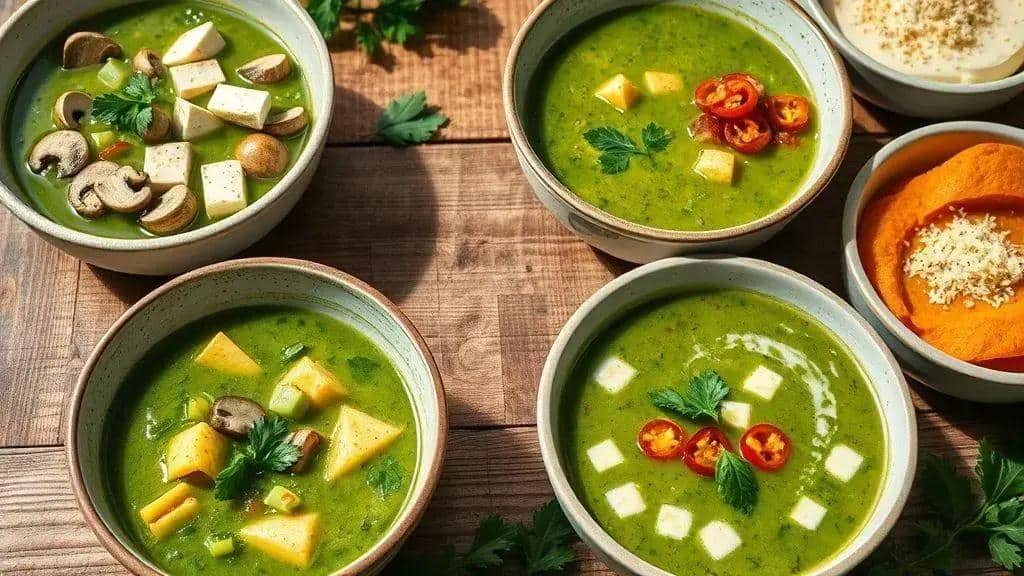 Variações do caldo verde para diferentes gostos