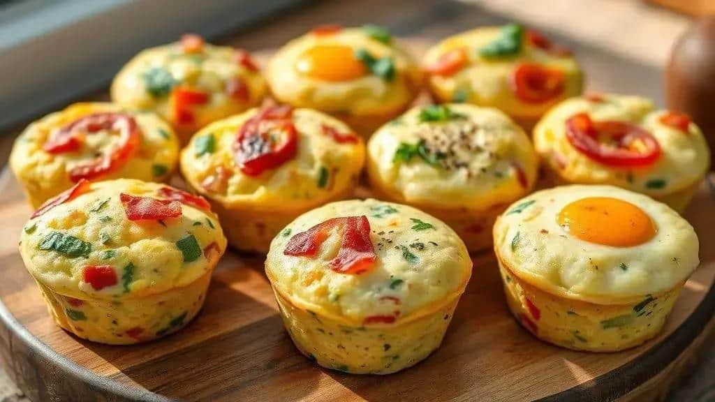 Variações do muffin de ovos para diferentes gostos